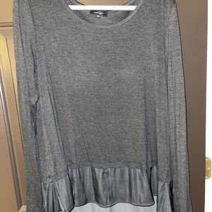 New Lord & Taylor grey tunic.